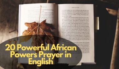 20 Powerful African Powers Prayer in English