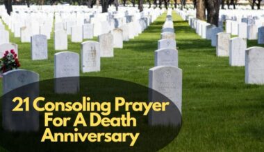 21 Consoling Prayer For A Death Anniversary