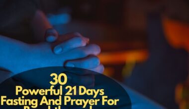 30 Powerful 21 Days Prayers For Breakthrough