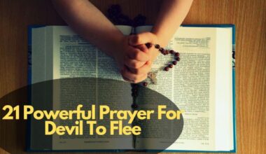21 Powerful Prayer For Devil To Flee