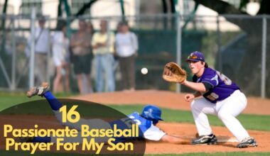 Baseball Prayer For My Son