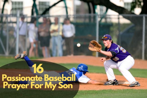 Baseball Prayer For My Son