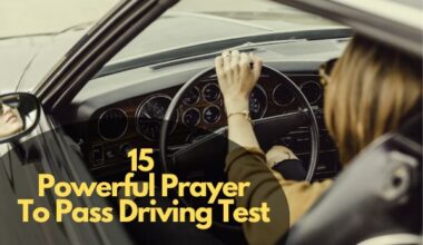 Powerful Prayer To Pass Driving Test