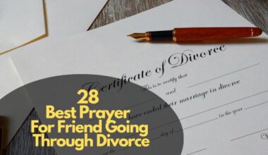 prayer For Friend Going Through Divorce