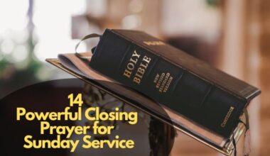 Powerful Closing Prayer for Sunday Service