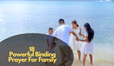 Powerful Binding Prayer For Family