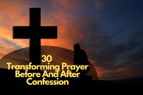 Prayer Before And After Confession