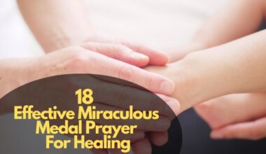 Effective Miraculous Medal Prayer For Healing