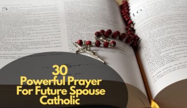 Catholic Prayer For A Future Spouse