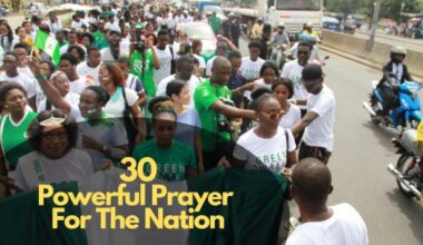 Powerful Prayer For The Nation
