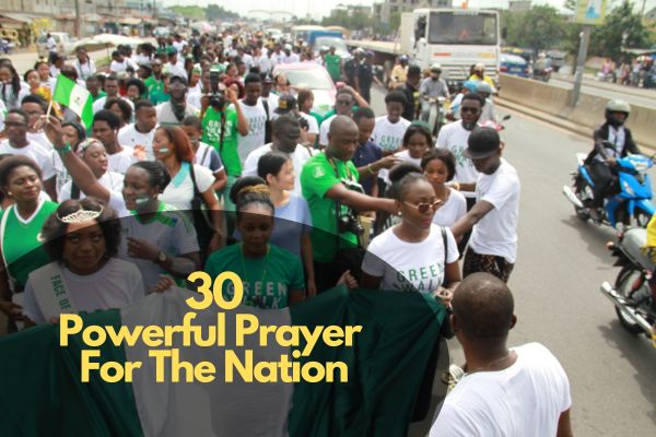 Powerful Prayer For The Nation