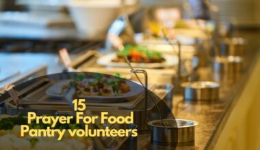 Prayer For Food Pantry volunteers