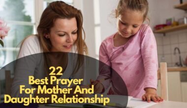 Best Prayer For Mother And Daughter Relationship