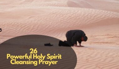 Powerful Holy Spirit Cleansing Prayer