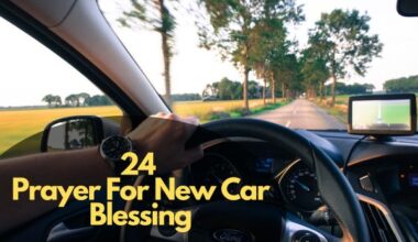 Prayer For New Car Blessing