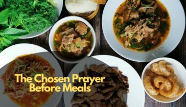The Chosen Prayer Before Meals