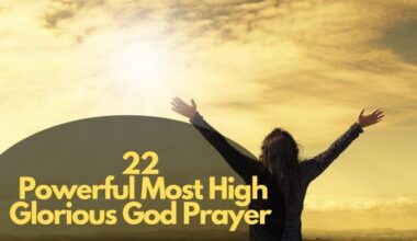 Powerful Most High Glorious God Prayer