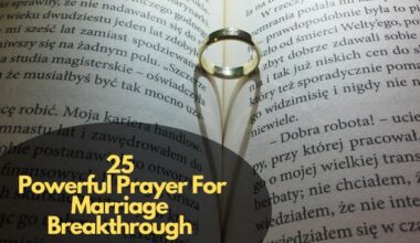 Powerful Prayer For Marriage Breakthrough