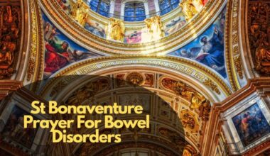 St Bonaventure Prayer For Bowel Disorders