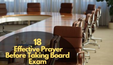 Effective Prayer Before Taking A Board Exam