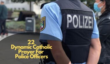 Dynamic Catholic Prayer For Police Officers