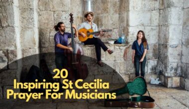 Inspiring St Cecilia Prayer For Musicians