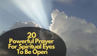 Powerful Prayer For Spiritual Eyes To Be Open