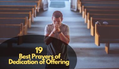 Best Prayers of Dedication of Offering