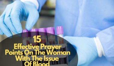 Effective Prayer Points On The Woman With The Issue Of Blood