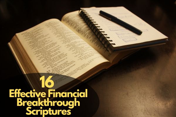 Financial Breakthrough Scriptures