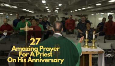 Amazing Prayer for a Priest on His Anniversary