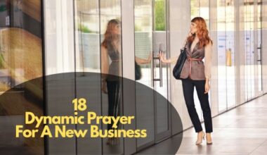Dynamic Prayer For A New Business