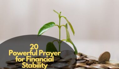 Powerful Prayer for Financial Stability