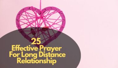 Effective Prayer For Long Distance Relationship