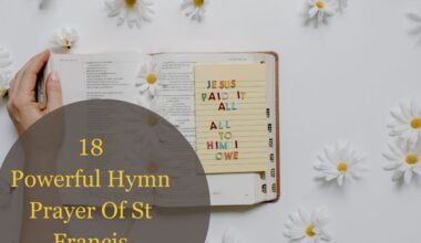 Hymn Prayer Of St Francis