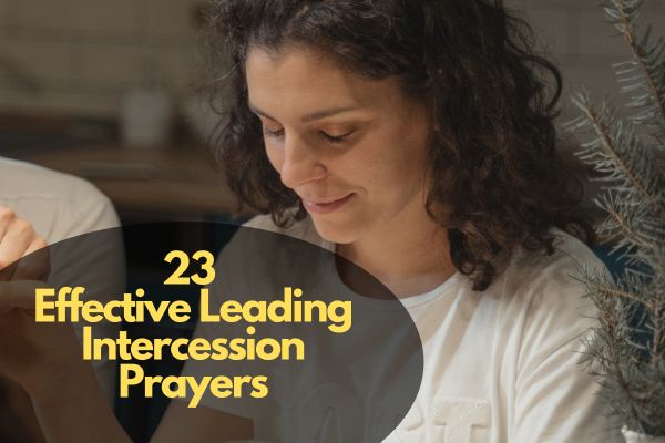 Leading Intercession Prayers