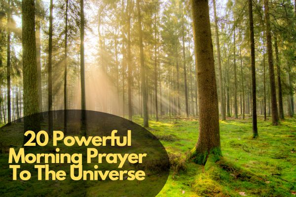 Morning Prayer To The Universe