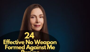 No Weapon Formed Against Me Prayer