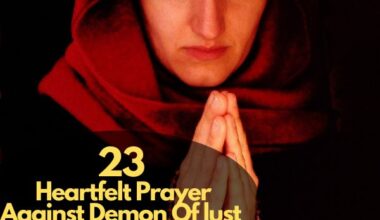 Prayer Against Demon Of lust