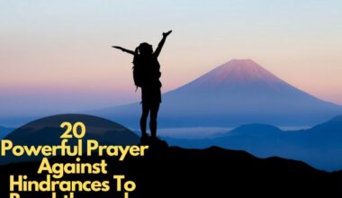 Prayer Against Hindrances To Breakthrough