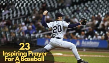 Prayer For A Baseball Player