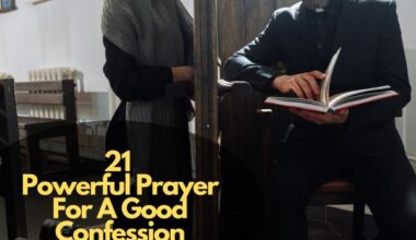 Prayer For A Good Confession