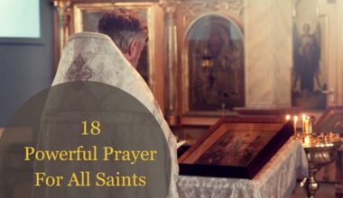 Prayer For All Saints