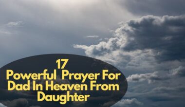 Prayer For Dad In Heaven From Daughter