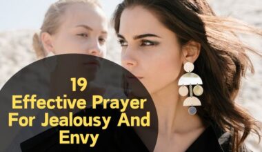 Prayer For Jealousy And Envy
