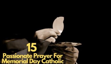 Prayer For Memorial Day Catholic