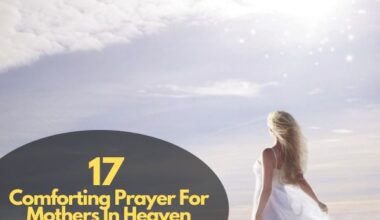 Prayer For Mothers In Heaven