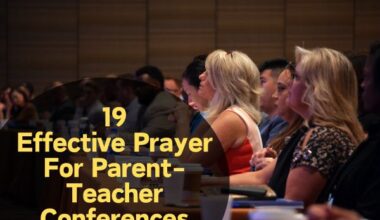 Prayer For Parent-Teacher Conferences