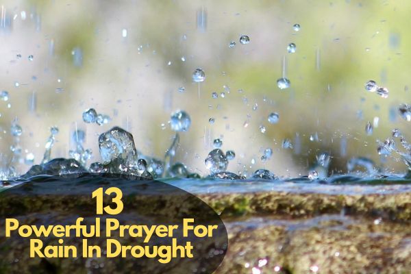 Prayer For Rain In Drought