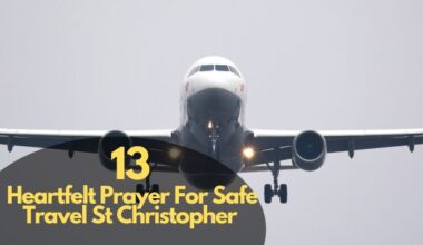 Prayer For Safe Travel St Christopher